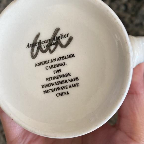 American Atelier Cardinal mug - Picture 3 of 3